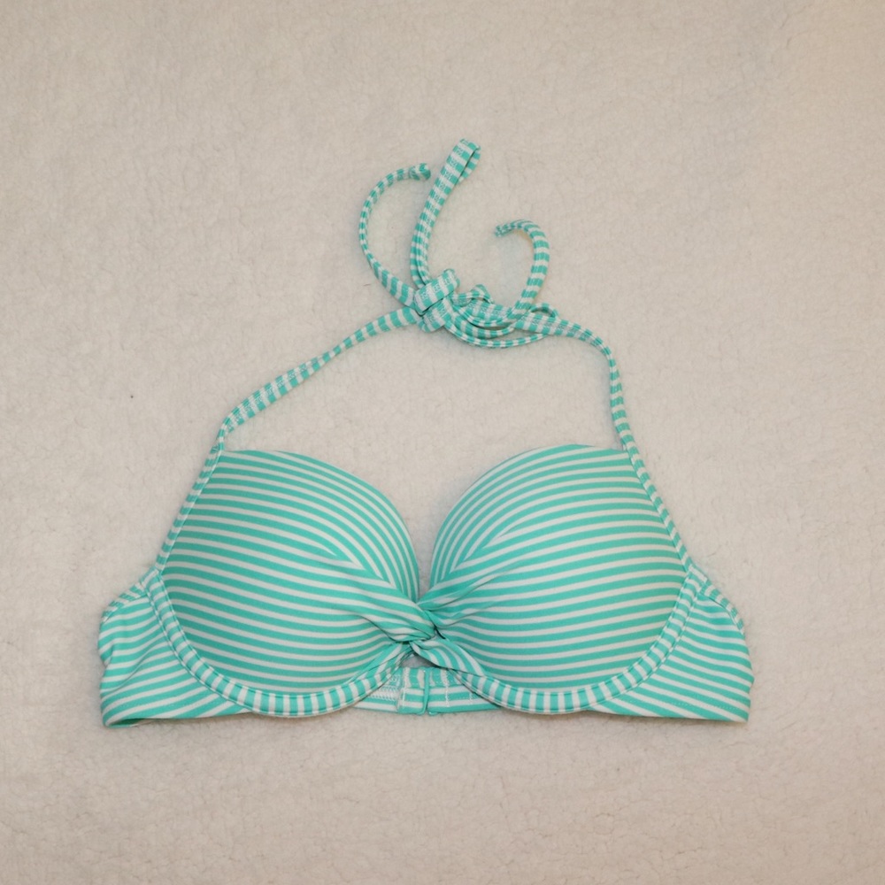 Aerie Striped Bikini Top